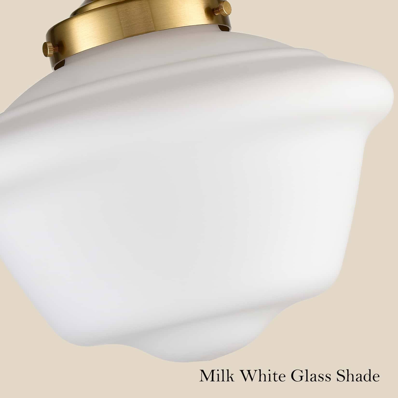 Milk White Glass Shade