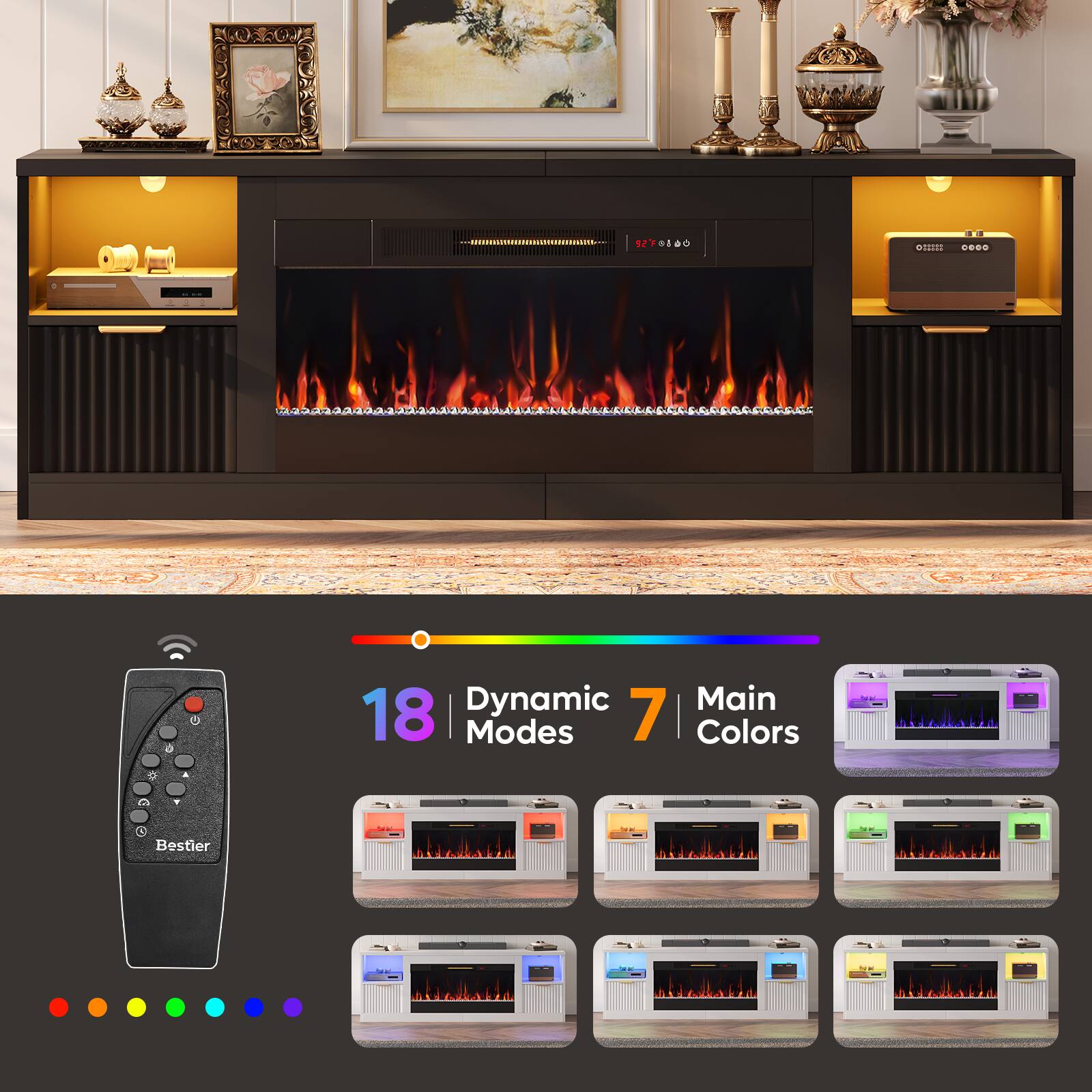 Bestier  
Dynamic 18 Modes  
7 Main Colors