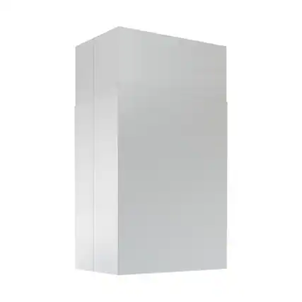 Front. Zephyr - Duct Cover Extension for ZSL - Stainless Steel.