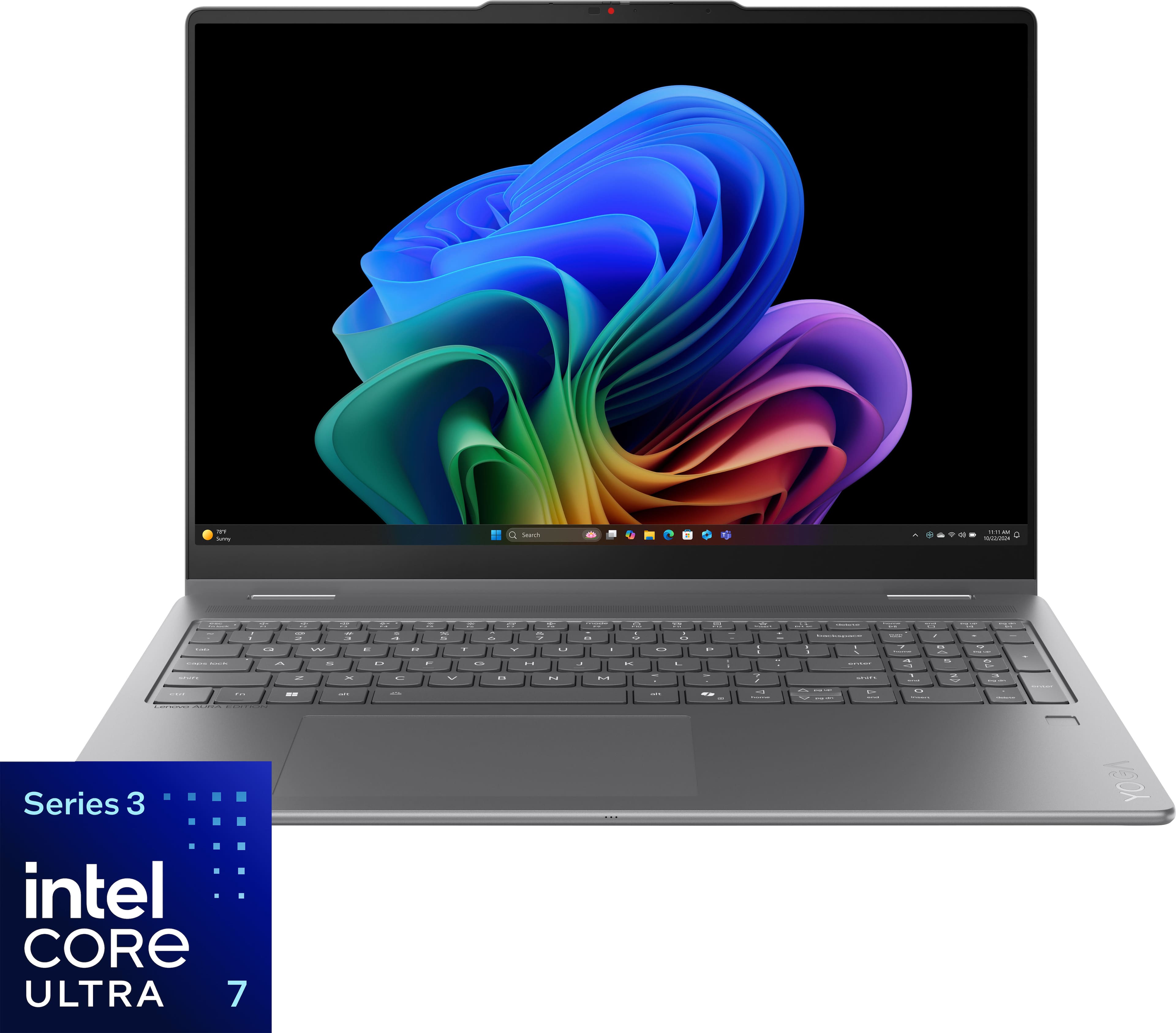 Lenovo - Yoga 7i 2-in-1 16 2K OLED Touchscreen Laptop - Inte