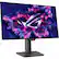 Front. ASUS - Asus ROG Strix XG27AQDMG 27" Class WQHD Gaming OLED Monitor - 16:9 - Black - 26.5" Viewable - WOLED - 2560 x 1440 - Black.