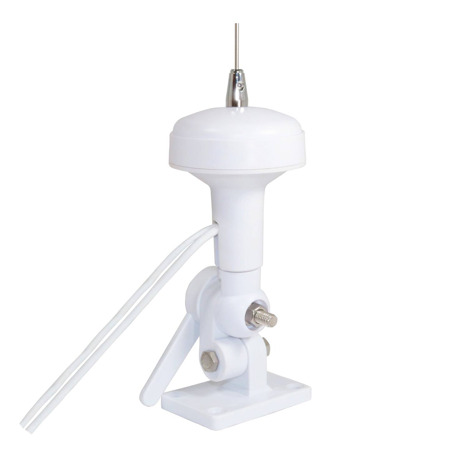 Angle. Tram - AIS/VHF/GPS Combo Marine Antenna - White.
