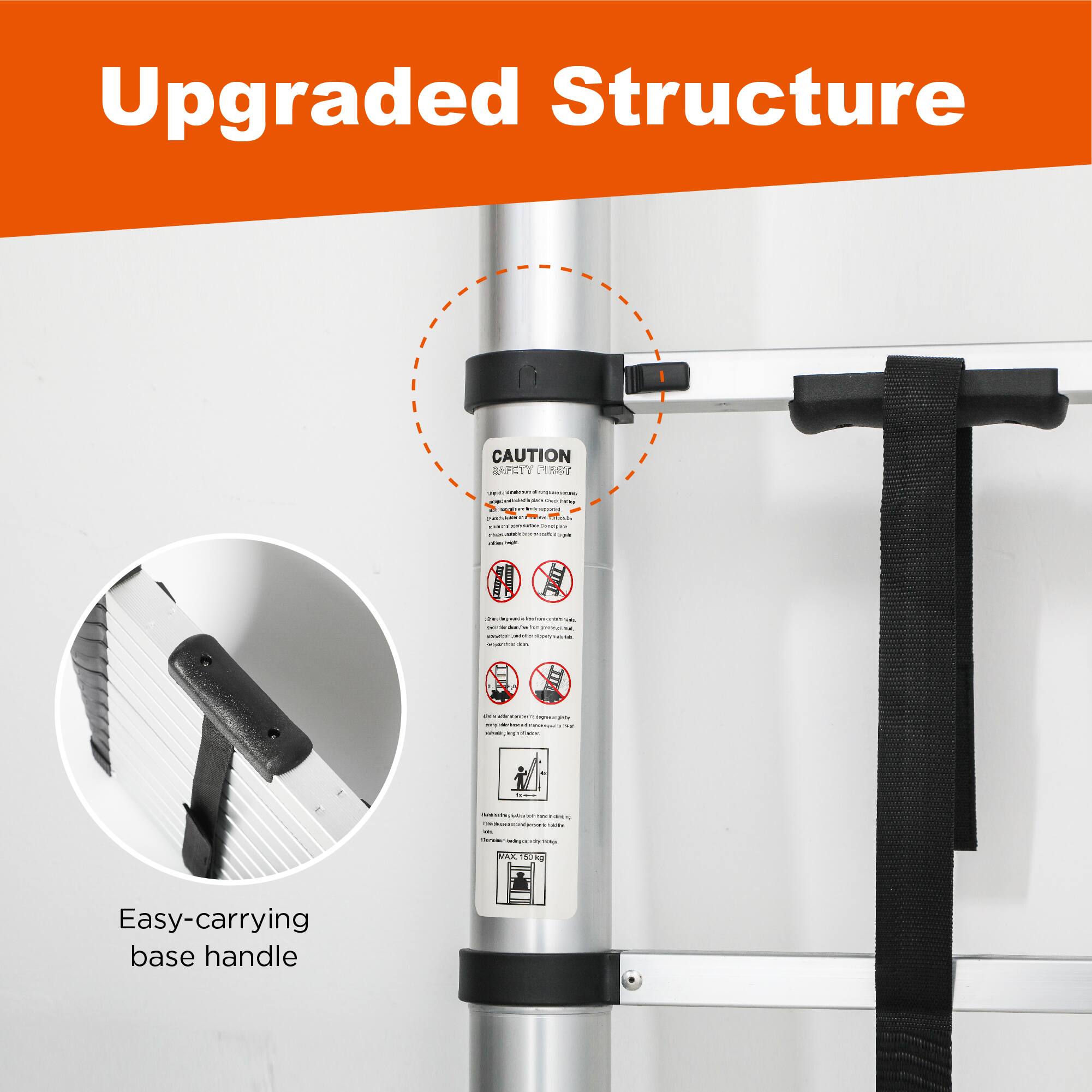 Upgraded Structure

Easy-carrying base handle