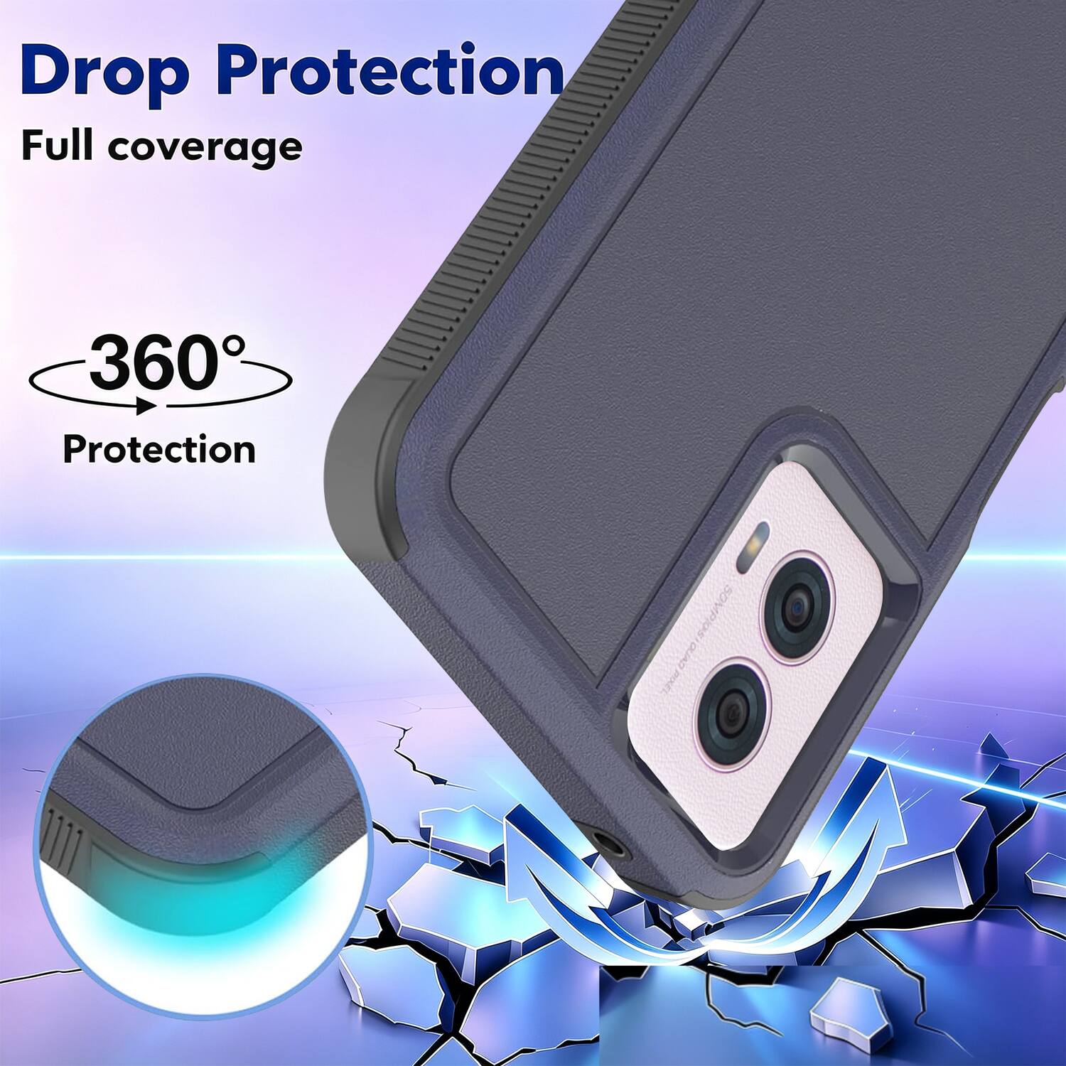 Drop Protection  
Full coverage  
360° Protection