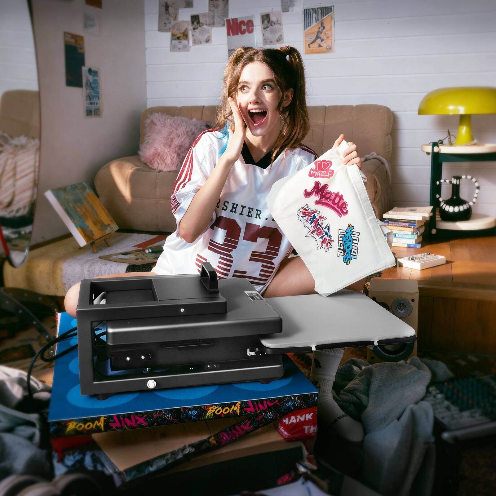 Nice I O MIKELF SHIER Matte 33 LOGUL ! I BOOM JINX BOOM HINY YANK DINX TH