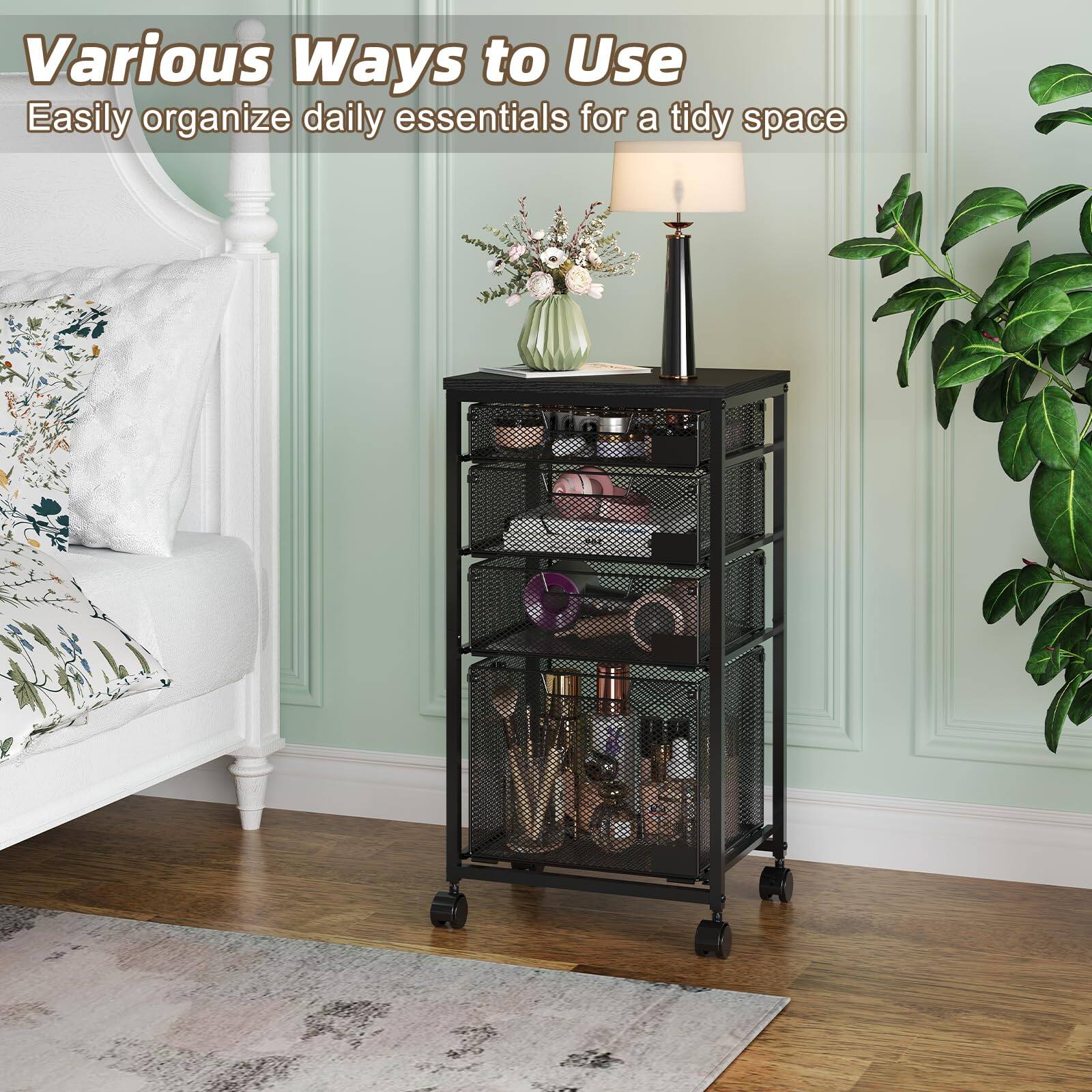 Various Ways to Use  
Easily organize daily essentials for a tidy space