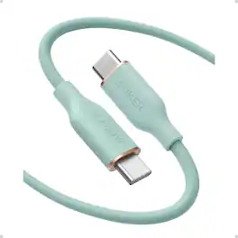 Anker - USB C Cable, Type C Flow Cord(6ft) - Green