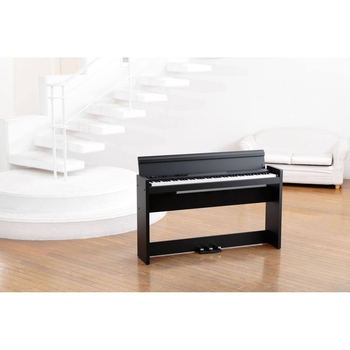 Alt View 4. Korg - Korg LP-380 U 88-Key Digital Home Piano (Black).