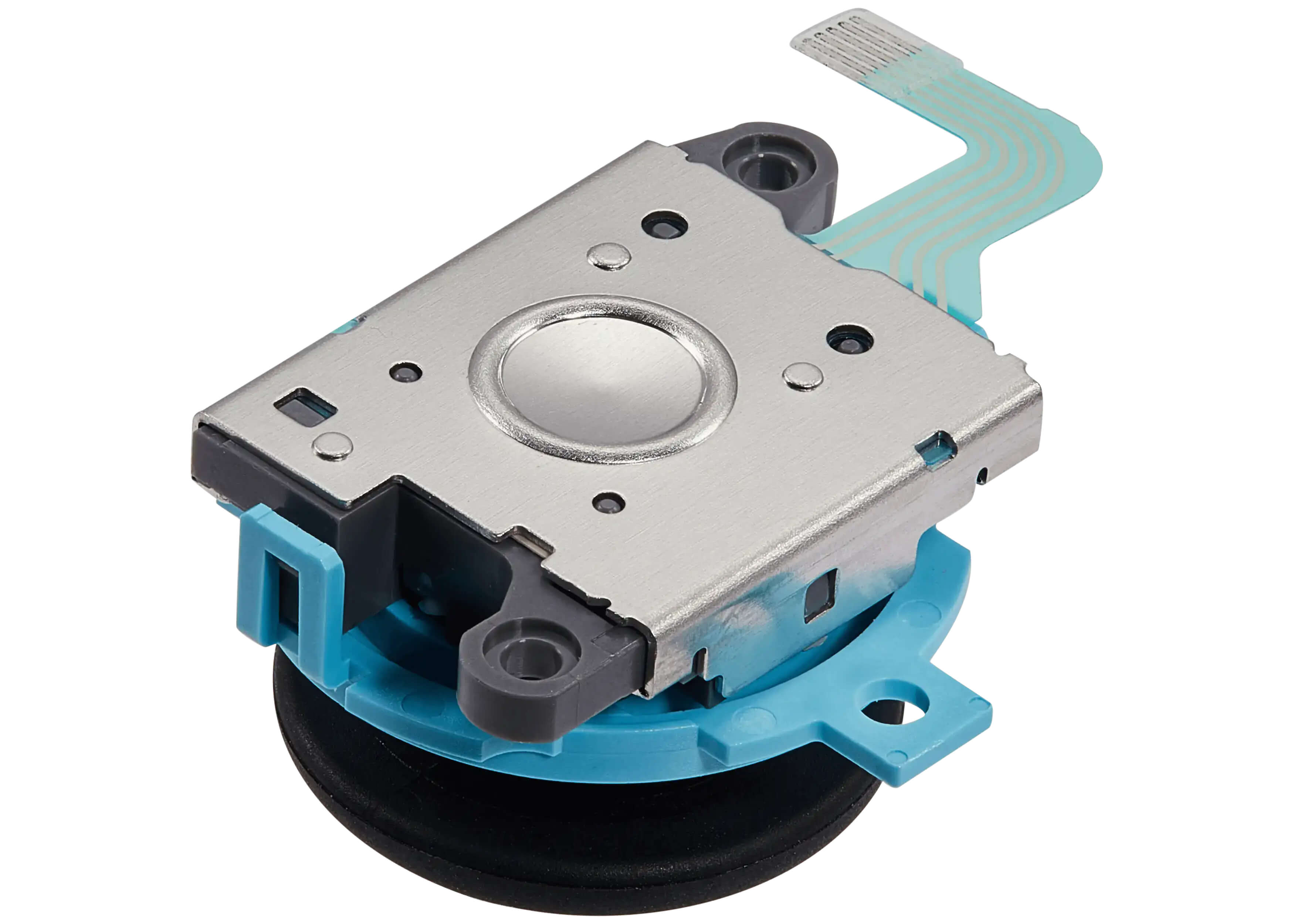 Back. MobileSentrix - 3D Analog Joystick Cap Thumbstick Replacement Compatible For Nintendo Switch 2 Joy Con Controller - Blue - Blue.