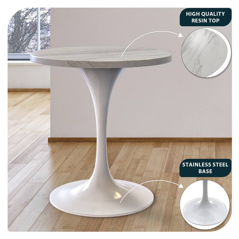 HIGH QUALITY RESIN TOP  
STAINLESS STEEL BASE