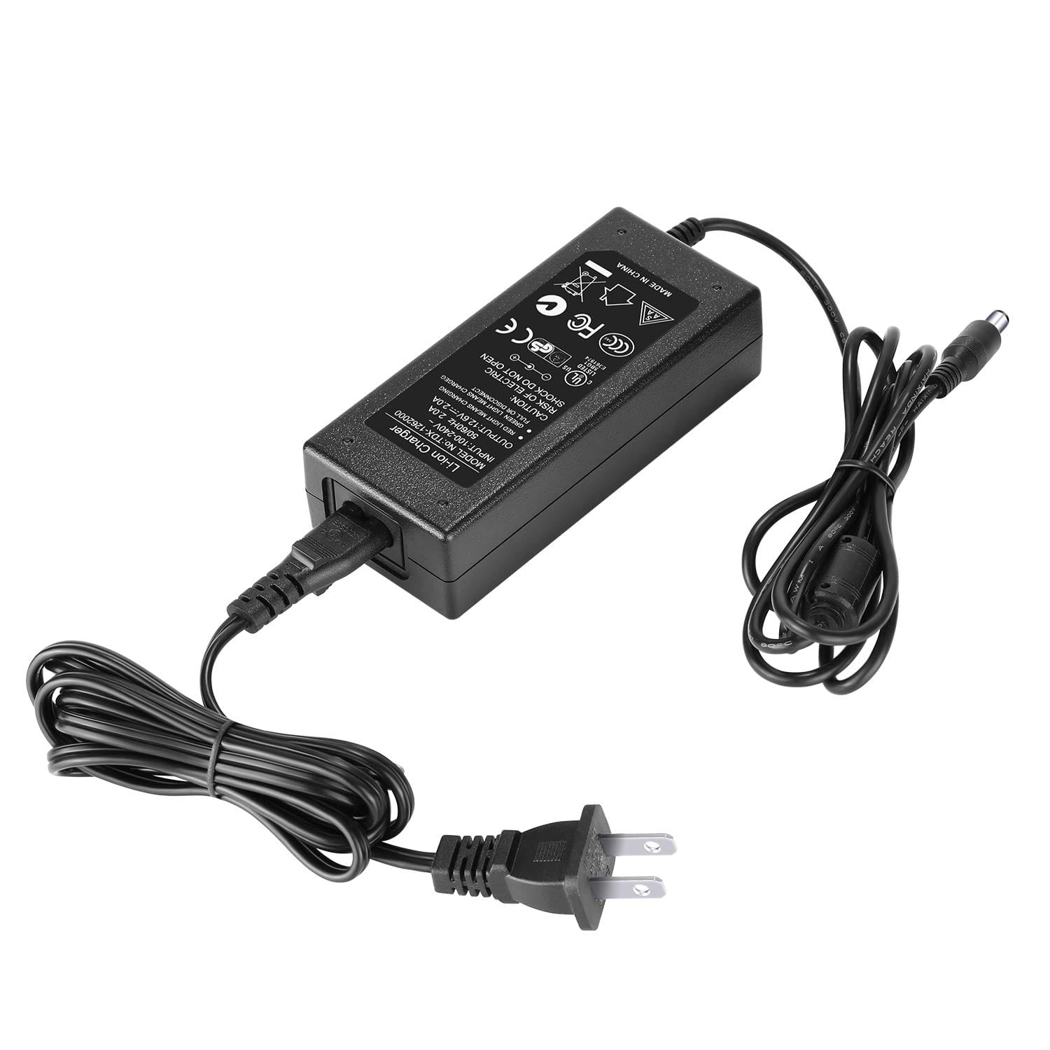 Neewer - 12.6V/2.0A AC Power Adapter for Vision 4/5, ML300 Studio Flash Strobe - Black