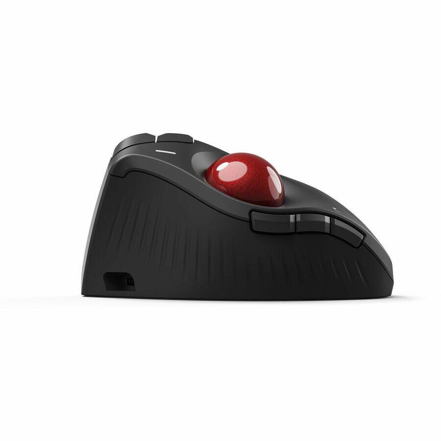 Alt View 3. Kensington - Kensington Pro Fit Ergo Vertical TB675 Trackball - PC, Mac - Optical - Cable/Wireless - Bluetooth/Radio Frequency - 2.40 - Black.