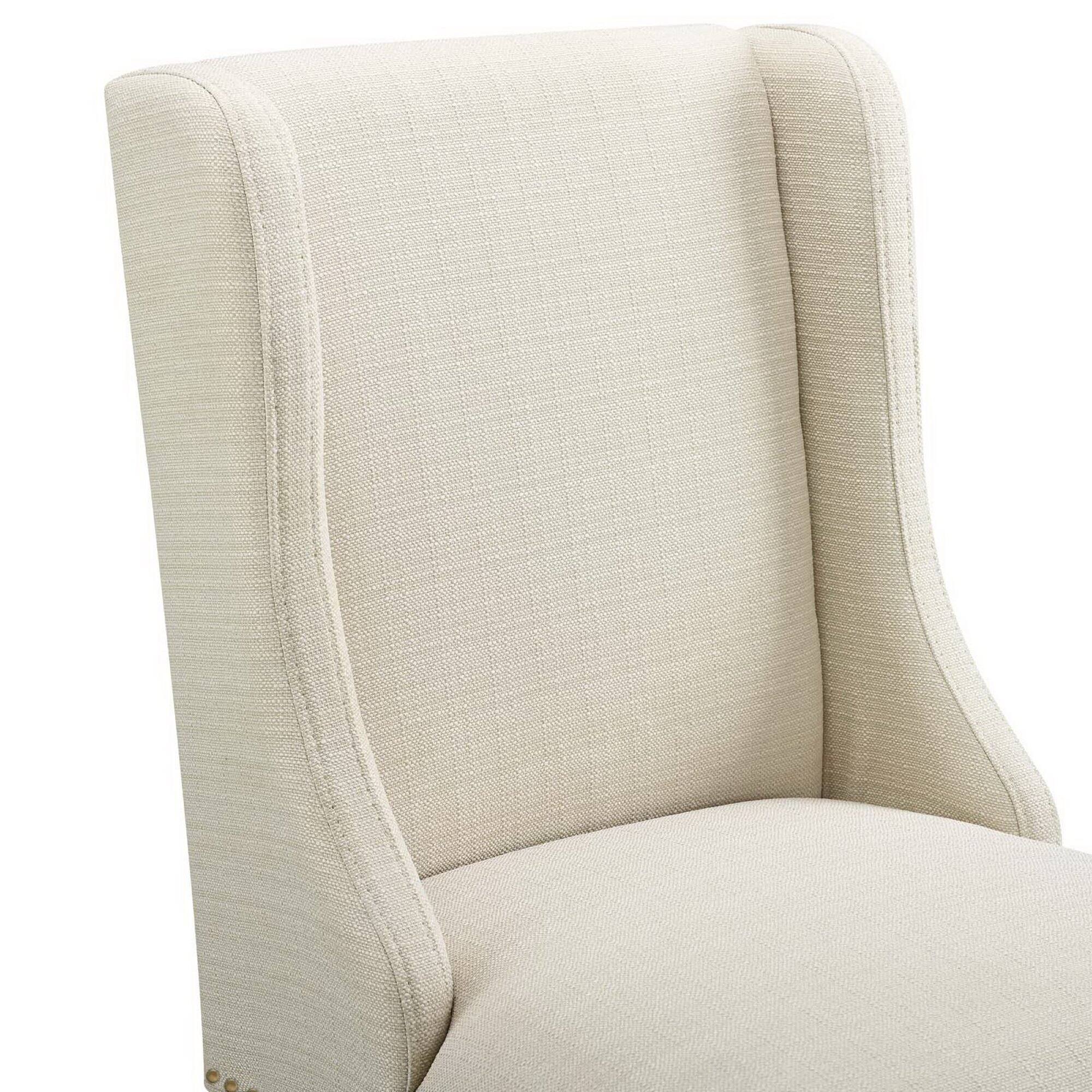 Alt View 1. Modway - Baron Upholstered Fabric Counter Stool by Modway - Brown.