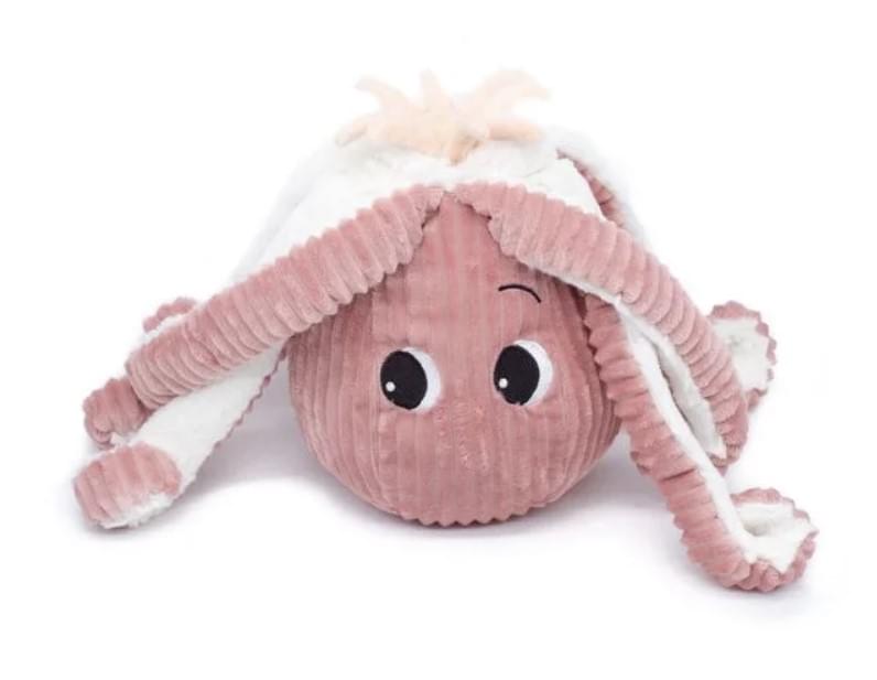 Alt View 1. TriAction Toys - Les Delingos Ptipotos Mom and Baby Octopus Plush | Pink - Pink.