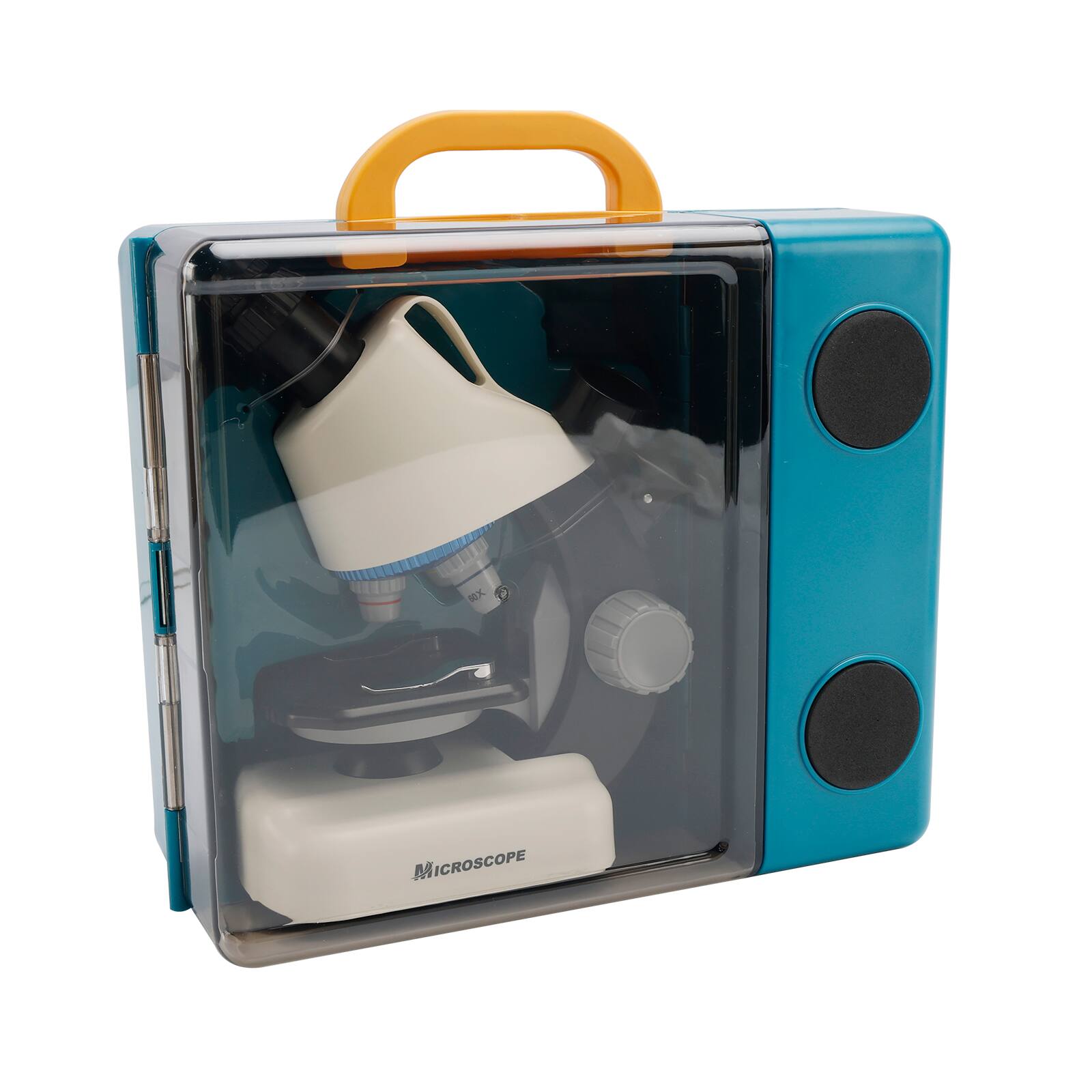 Alt View 7. Topteng - Kids Handheld Microscope LED with 100X-1200X Magnification - Science Toy Kit, Educational Gift White.