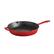 Angle. Tramontina - Gourmet 12" Round Skillet - Red.