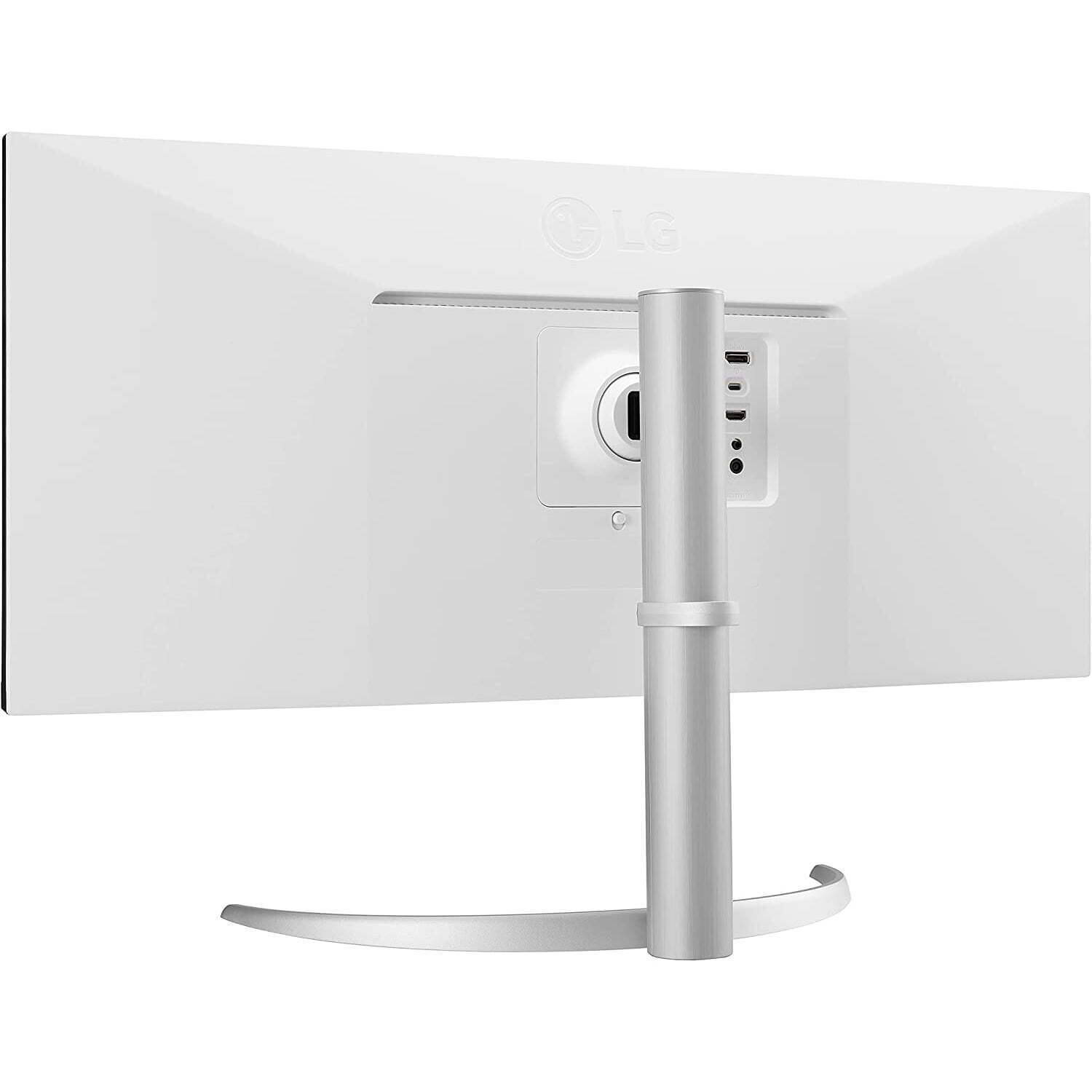 Angle. LG - 34" 21:9 UltraWide Full HD (2560 x 1080) IPS Monitor 34WQ650-W - White.