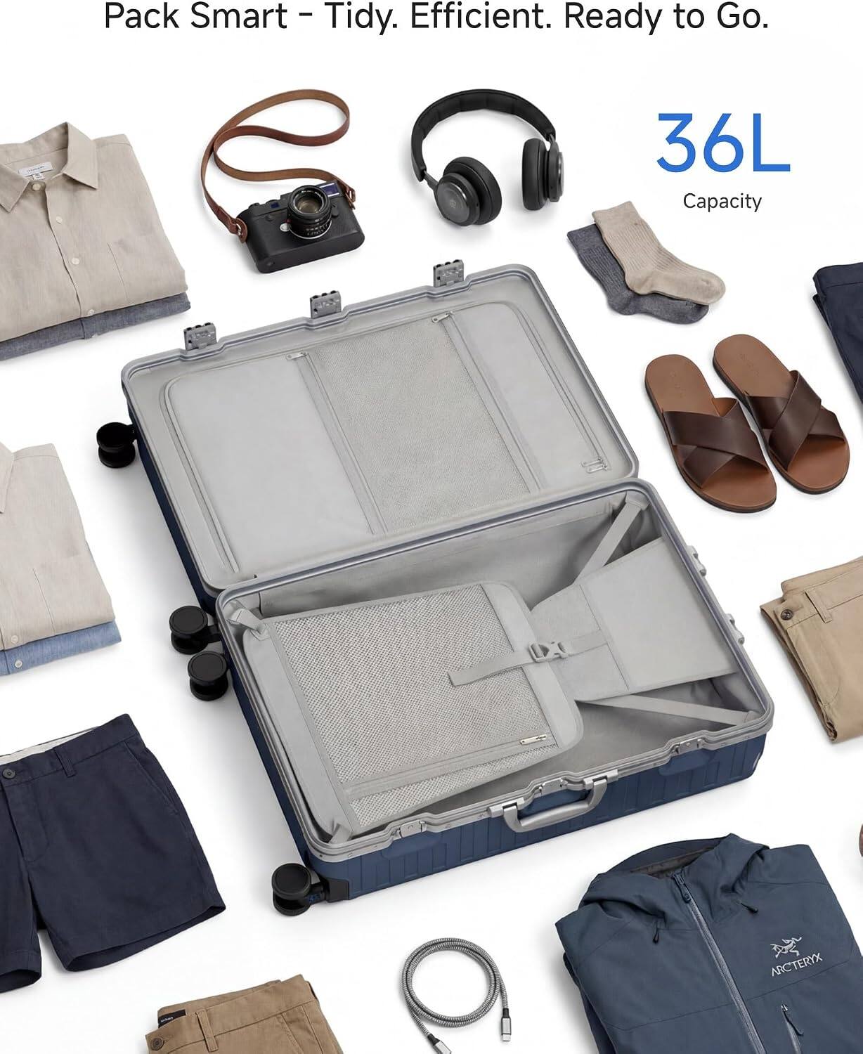 Pack Smart - Tidy. Efficient. Ready to Go.

36L Capacity

ARCTERYX