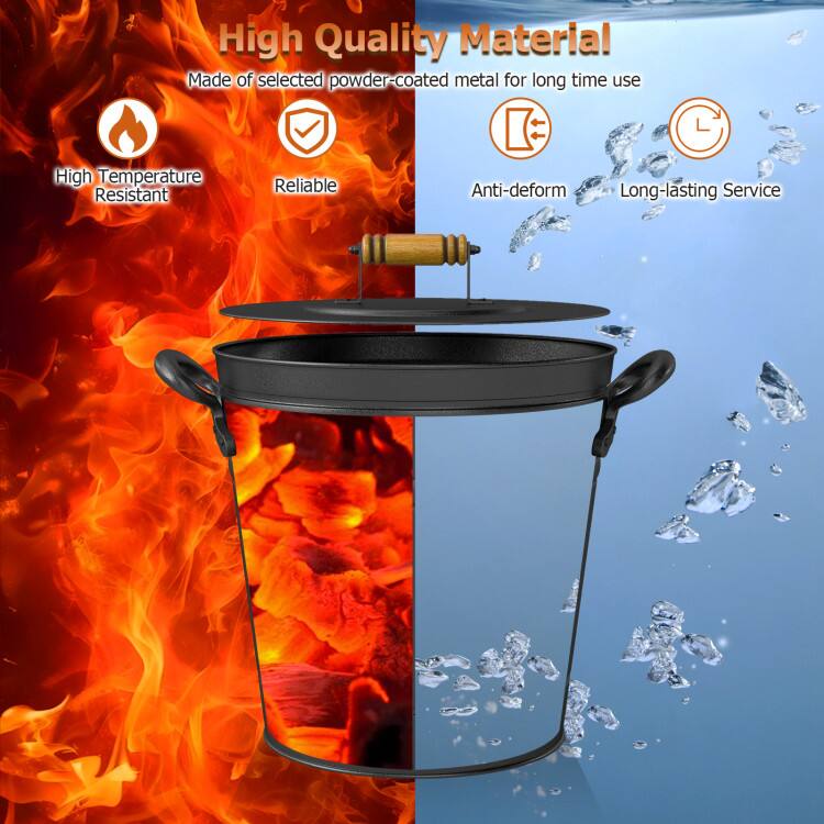 High Quality Material  
Made of selected powder-coated metal for long time use  

- High Temperature Resistant  
- Reliable  
- Anti-deform  
- Long-lasting Service