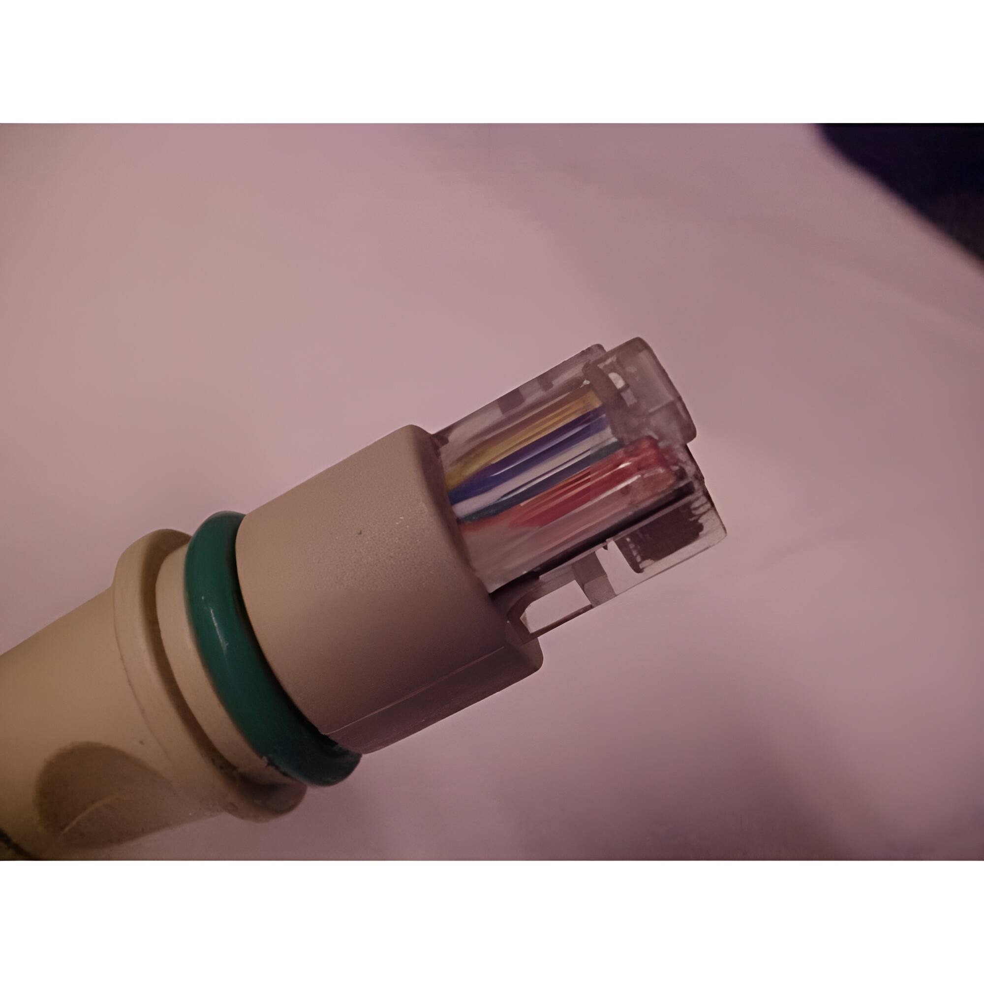 Alt View 2. Invacare - Semi-Pneumatic Wheelchair Caster Wheel (8" x 2-1/4" Size) Replacement Part - Neutral/beige.