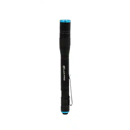 Front. LUXPRO - Dual Power Focusing Penlight - 500 Lumens - Black.