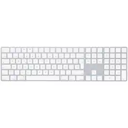 Apple - ACCESSORY - Magic Keyboard with Spanish numeric keypad - MQ052LE/A - Silver