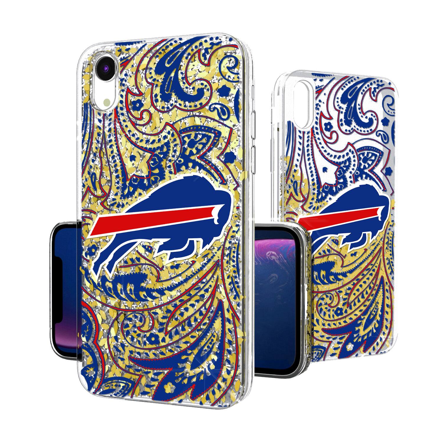Keyscaper - NFL - Buffalo Bills iPhone Paisley Design Glitter Case - 15 Pro - Multicolor price history on PriceWatchPro