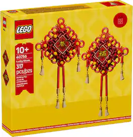 LEGO - 40756 Lucky Knots Chinese New Year (317 Pieces)