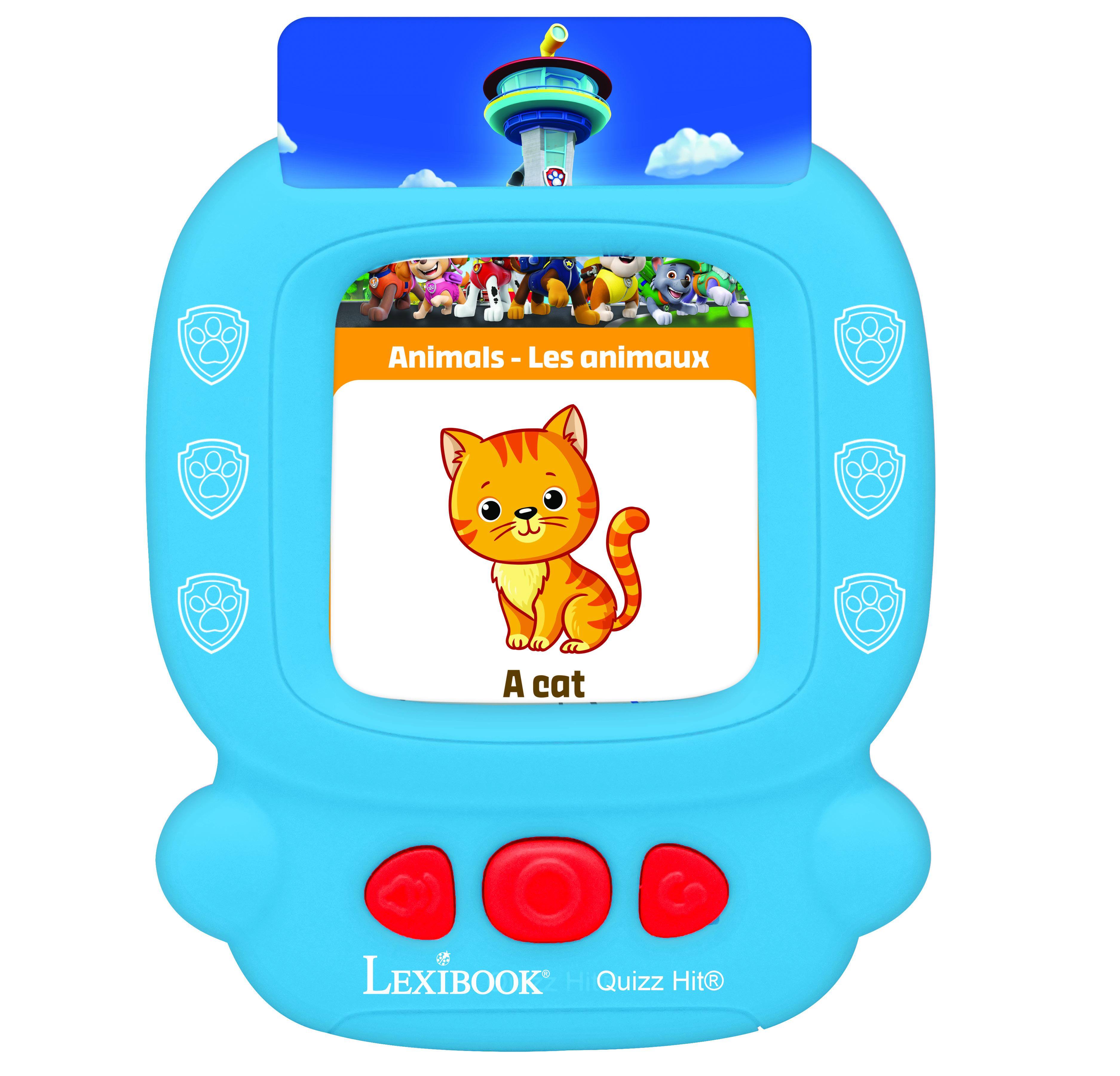 Animals - Les animaux  
A cat  
LEXIBOOK  
Quizz Hit