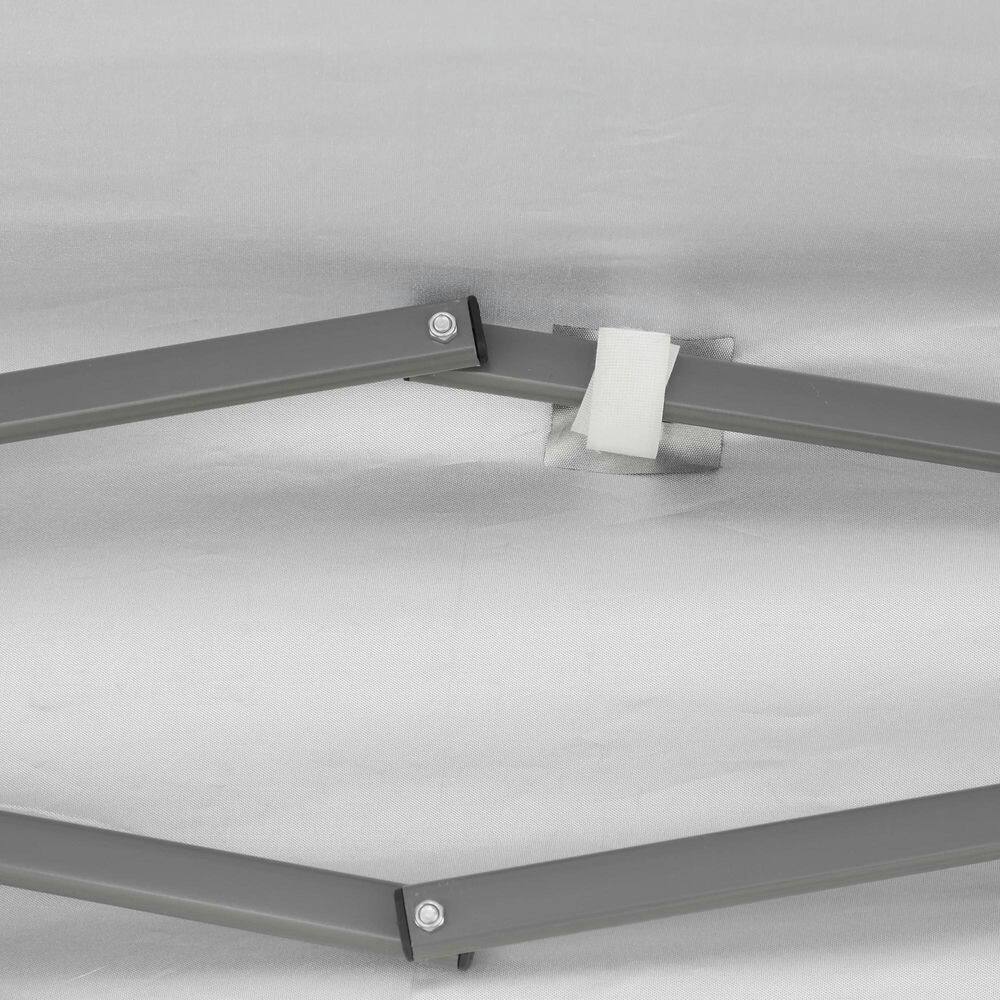 Alt View 5. Spaco - Spaco 10' x 19.2' Outdoor Gazebo Pop Up Canopy Party Tent with Carrying Bag - Coffee.