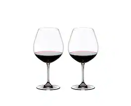Riedel - Vinum Pinot Noir Wine Glass, Set of 2 - Clear