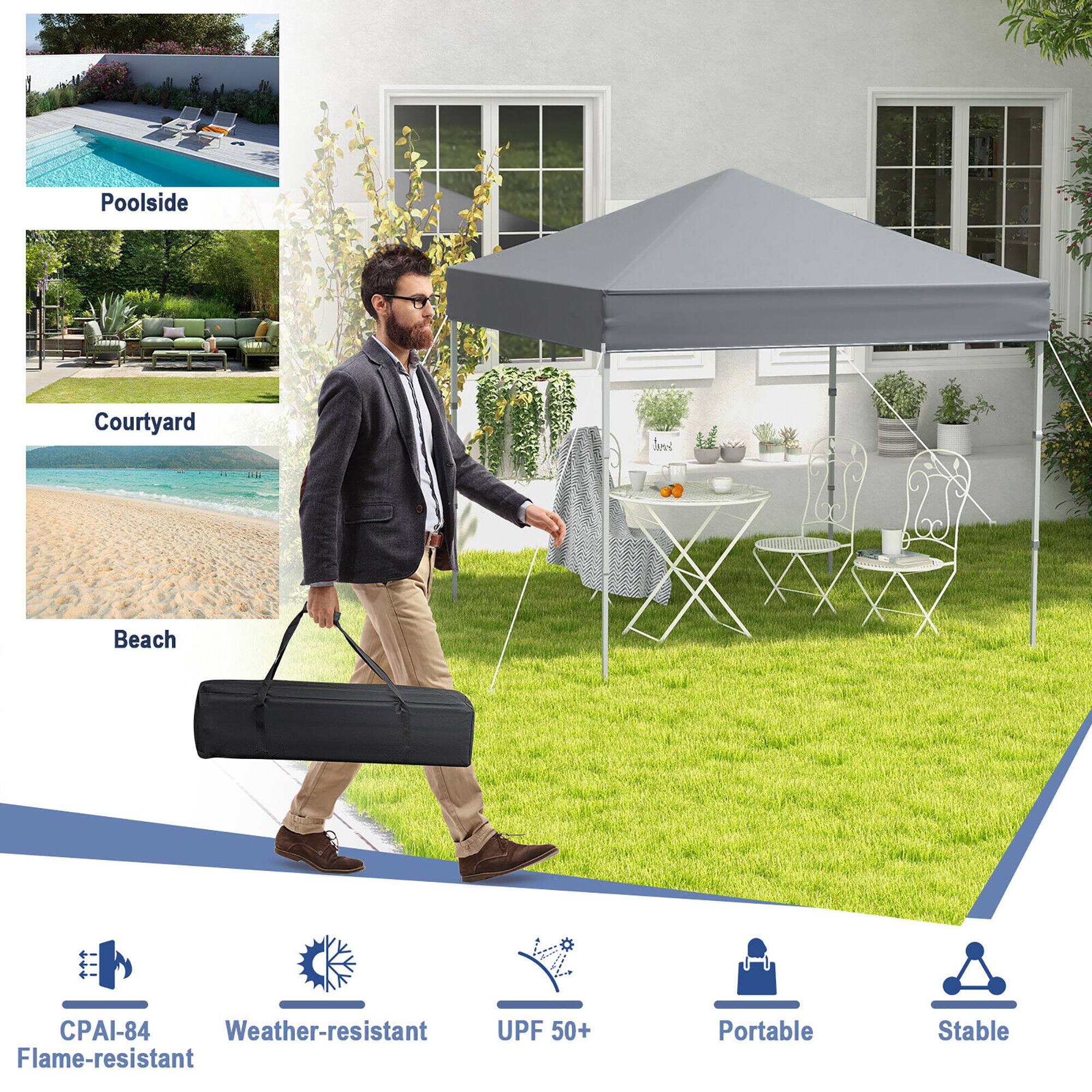 Poolside, Courtyard, Beach, CPAI-84, Weather-resistant, UPF 50+, Flame-resistant, Portable, Stable