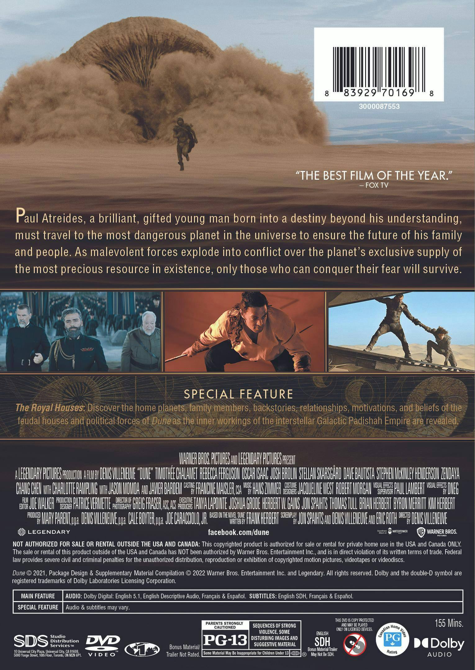 Back. Dune [DVD].