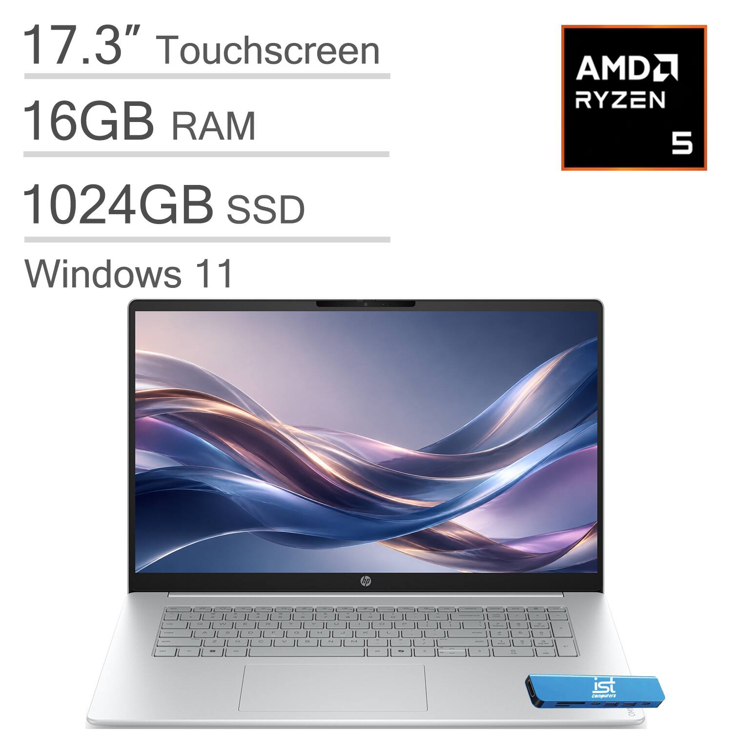 16GB 1TB - Ryzen 5 130 - Glacier Silver