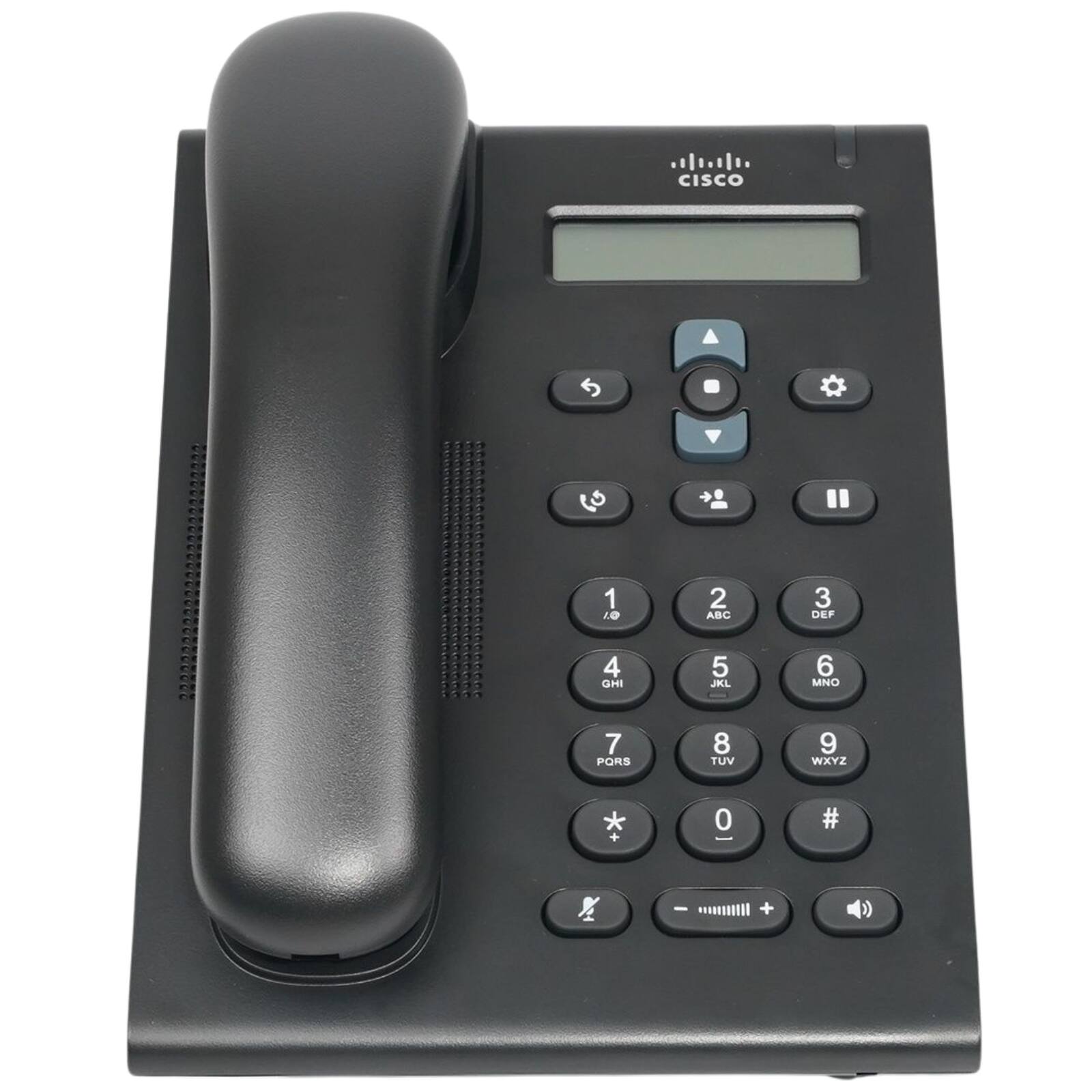 CISCO  
1 ABC 2 DEF 3 GHI 4 JKL 5 MNO 6 PORS 7 TUV 8 WXYZ 9 + 0 # -