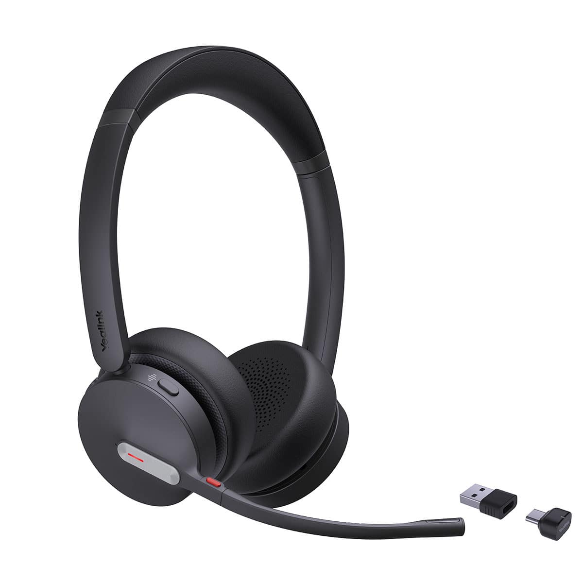 Yealink - BH70 Wireless Closed-Back On-Ear Stereo Headset, UC