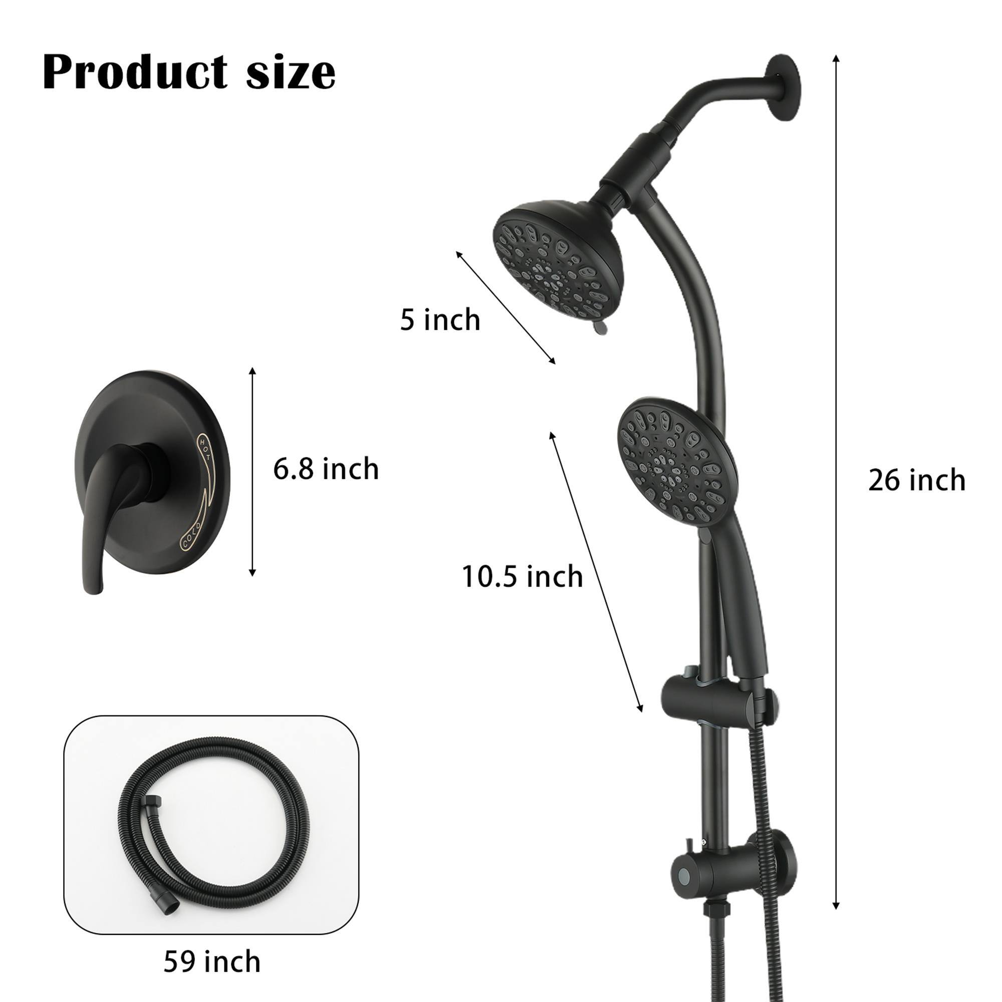 Product size
5 inch
6.8 inch
26 inch
10.5 inch
59 inch