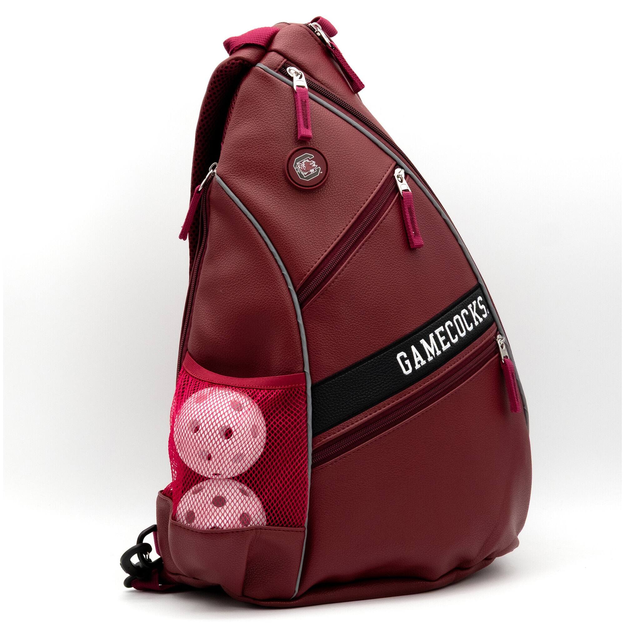 Alt View 2. Team Golf - South Carolina Gamecocks Embroidered Team Pickleball Backpack - Multicolor.