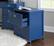 Alt View 20. Linon Home Décor - Penrose Rolling File Cabinet With Adjustable Rails - Navy Paint / Silver Hardware.