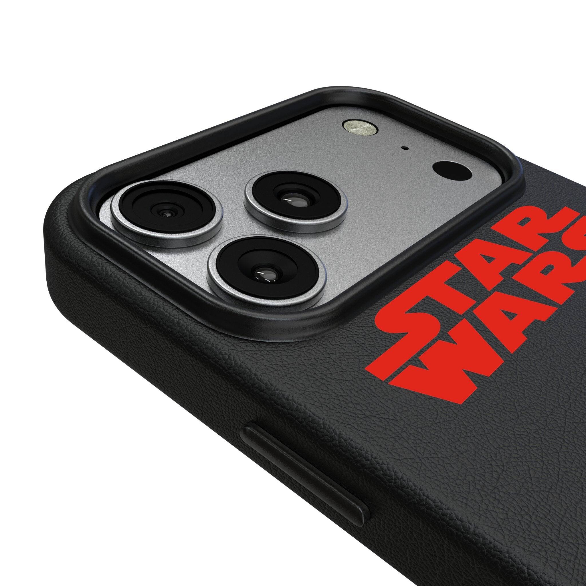 Left. Keyscaper - Star Wars: The Force Awakens Color Block MagSafe Compatible Phone Case - Apple iPhone 17 Pro Max - Kylo Ren.