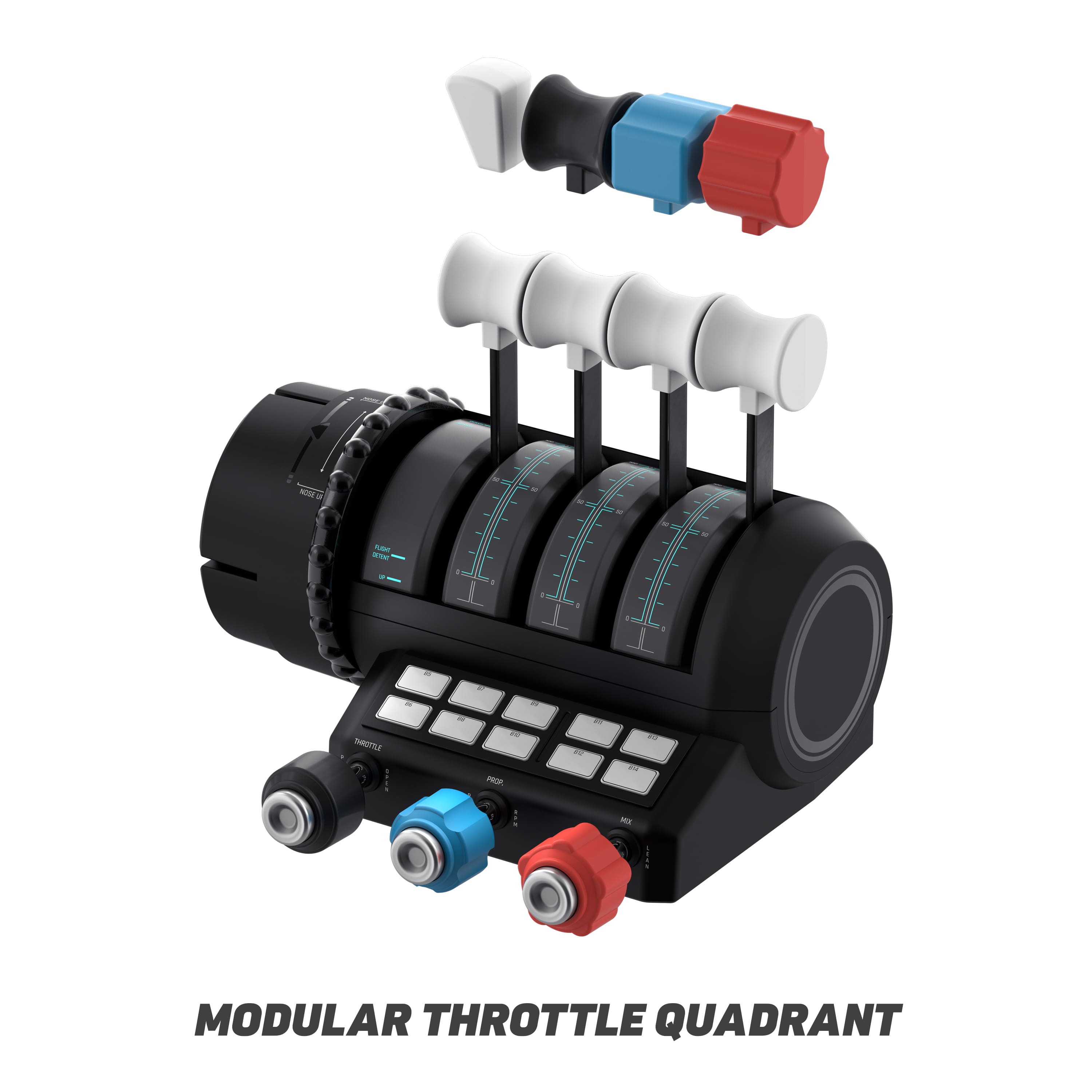 Modular Throttle Quadrant