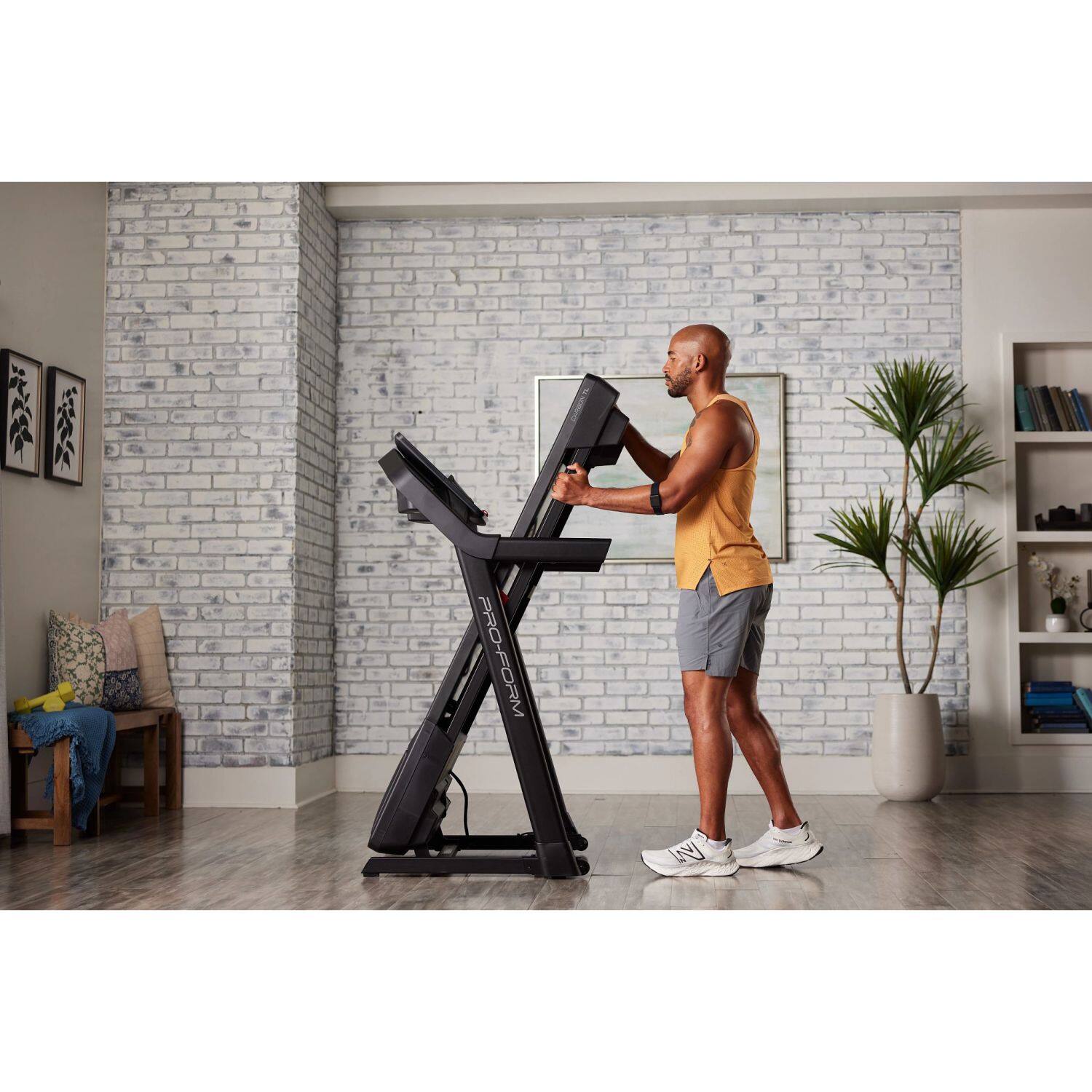 Alt View 8. ProForm - ProForm Carbon TL Treadmill - Black.