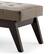 Alt View 13. Simpli Home - Draper Mid Century Tufted Ottoman Bench - Ash Blonde.
