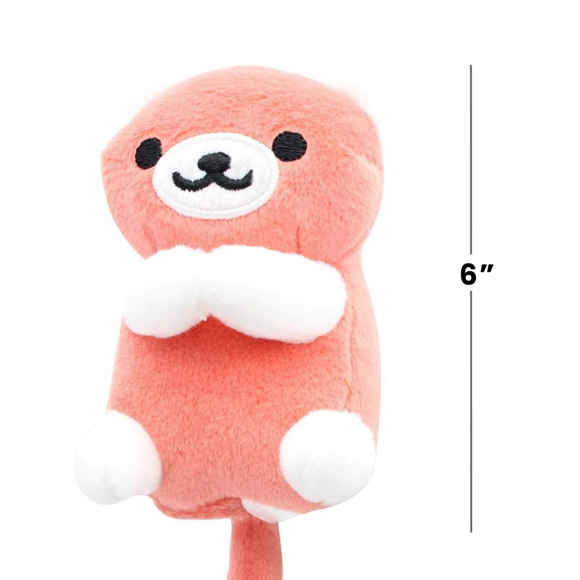 Alt View 2. Little Buddy - Neko Atsume: Kitty Collector 6" Plush: Ginger - Orange.