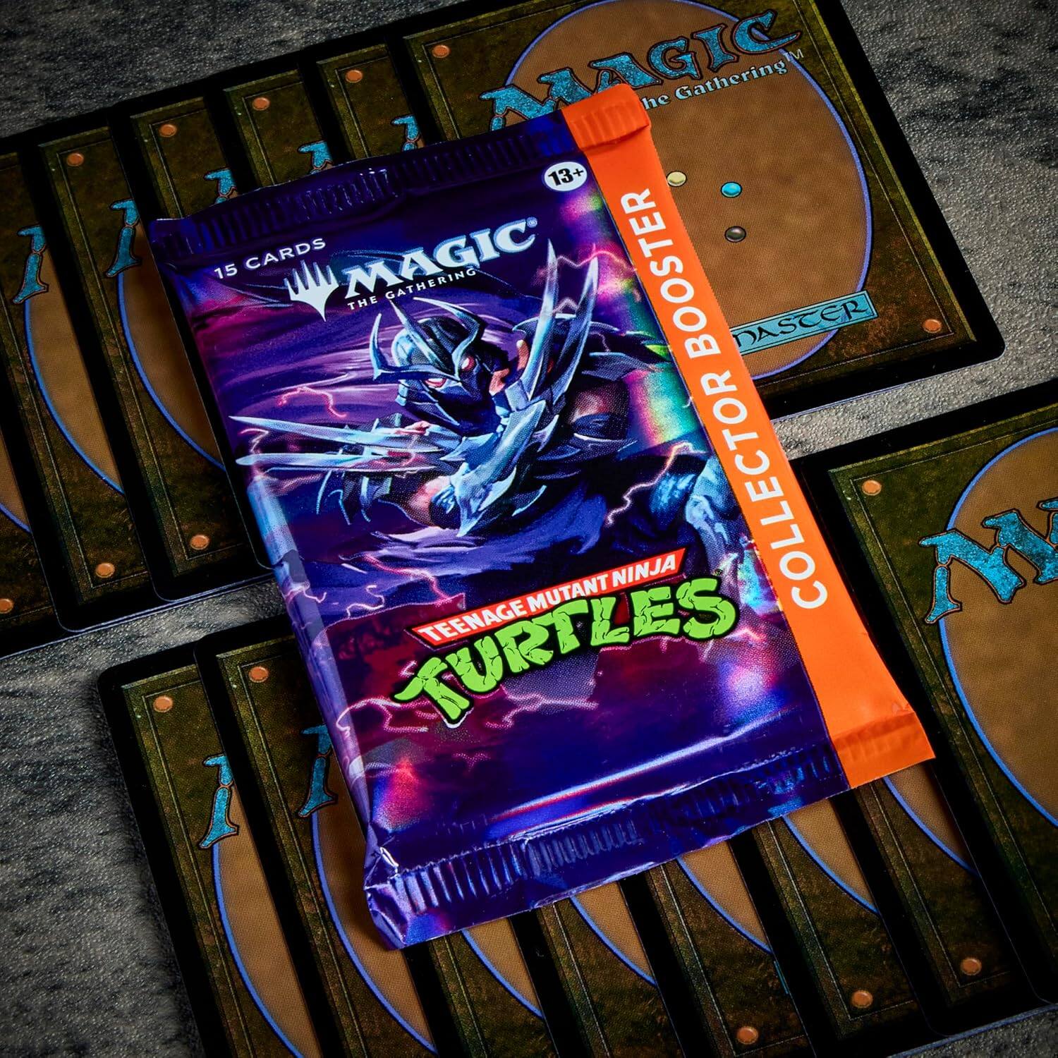 M 1 MAGIC the Gathering 7 13+ 15 CARDS MAGIC BOOSTER THE GATHERING TEENAGE MUTANT NINJA TURTLES COLLECTOR
