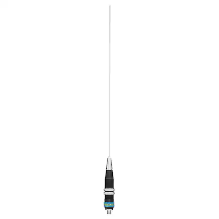 Front. PRESIDENT - RW IOWA USA 40.16" Adjustable Radial Whip CB Radio Antenna - Black.