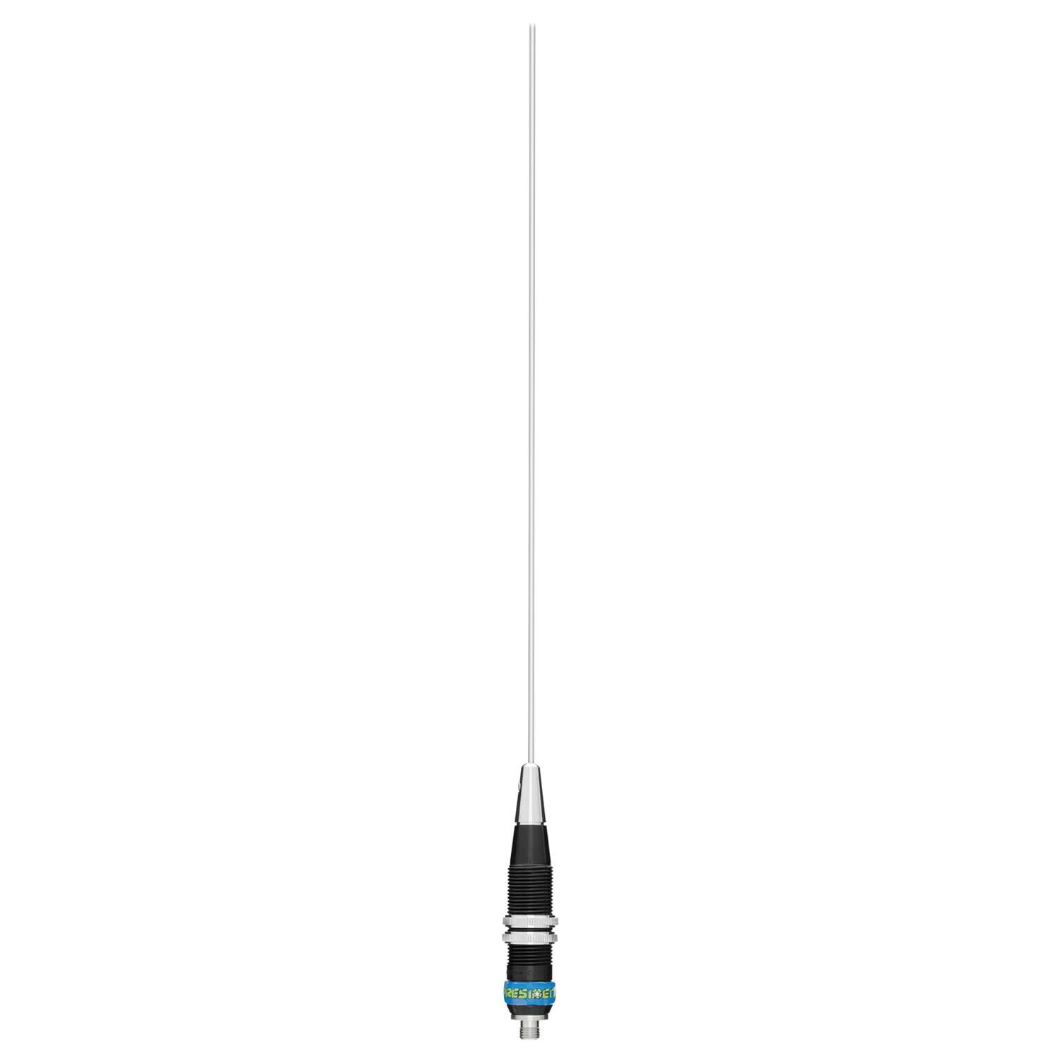 Front. PRESIDENT - RW IOWA USA 40.16" Adjustable Radial Whip CB Radio Antenna - Black.