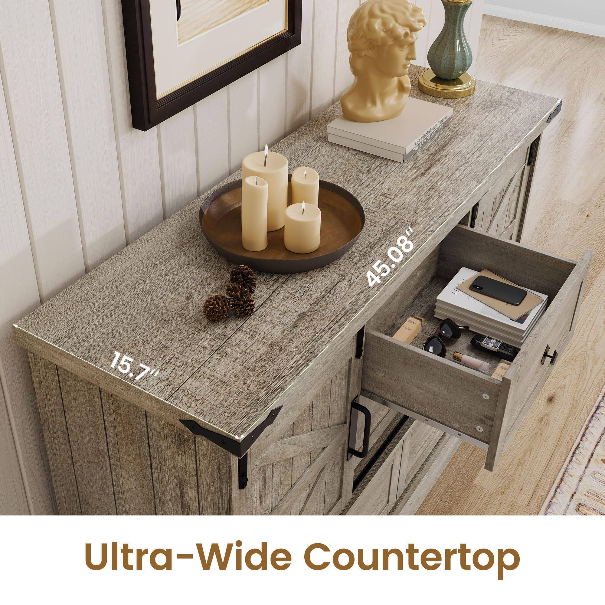 Ultra-Wide Countertop

45.08" x 15.7"
