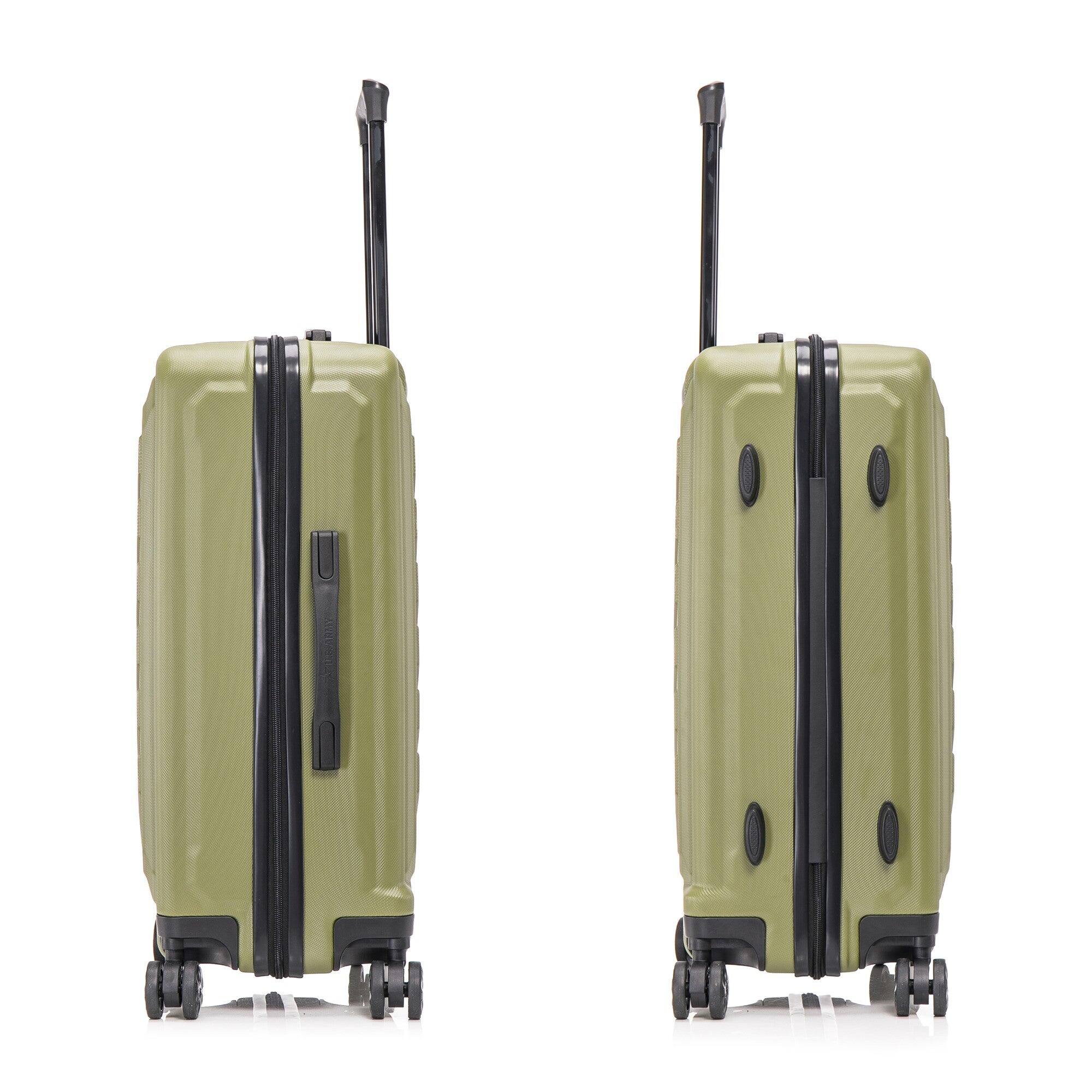 Alt View 5. US Army - FOX 24" Medium Suitcase - OLIVE DRAB.