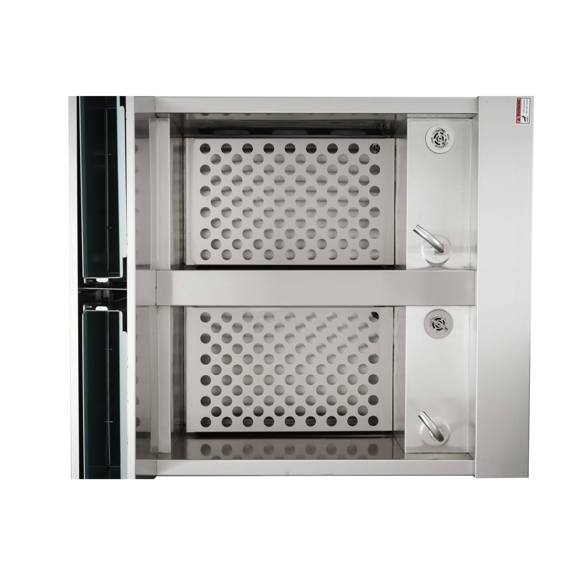 Alt View 7. Koolmore - Commercial 22 Gallon Natural Gas Stainless Steel Pasta Cooker With 12 Baskets and 140,000 BTU - Silver.